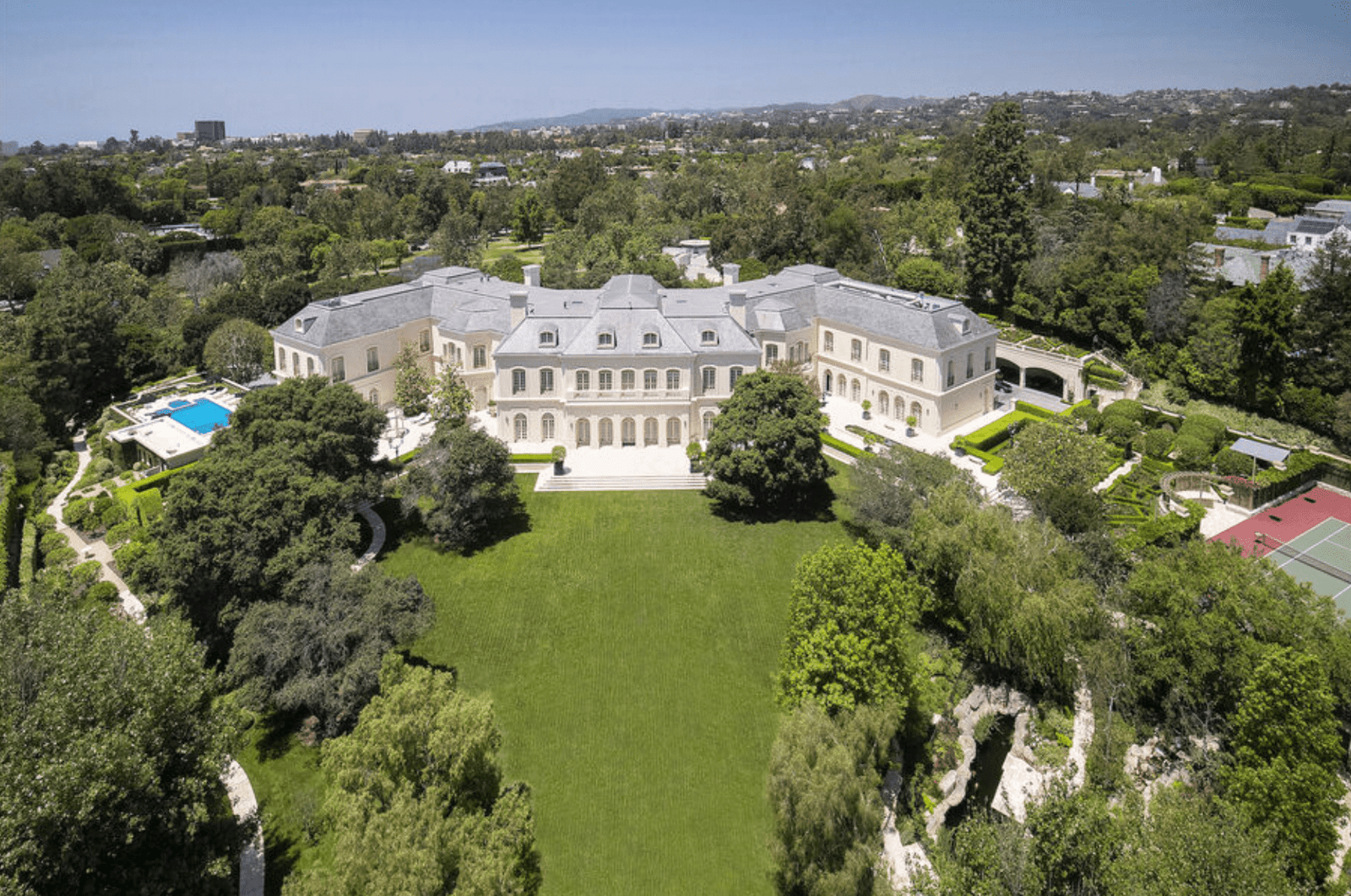 Luxury real estate - Private Mansion - Private Castle - Los Angeles Billionaire's Row in Bel Air - Holmby Hills - Los Angeles Golden Triangle - California