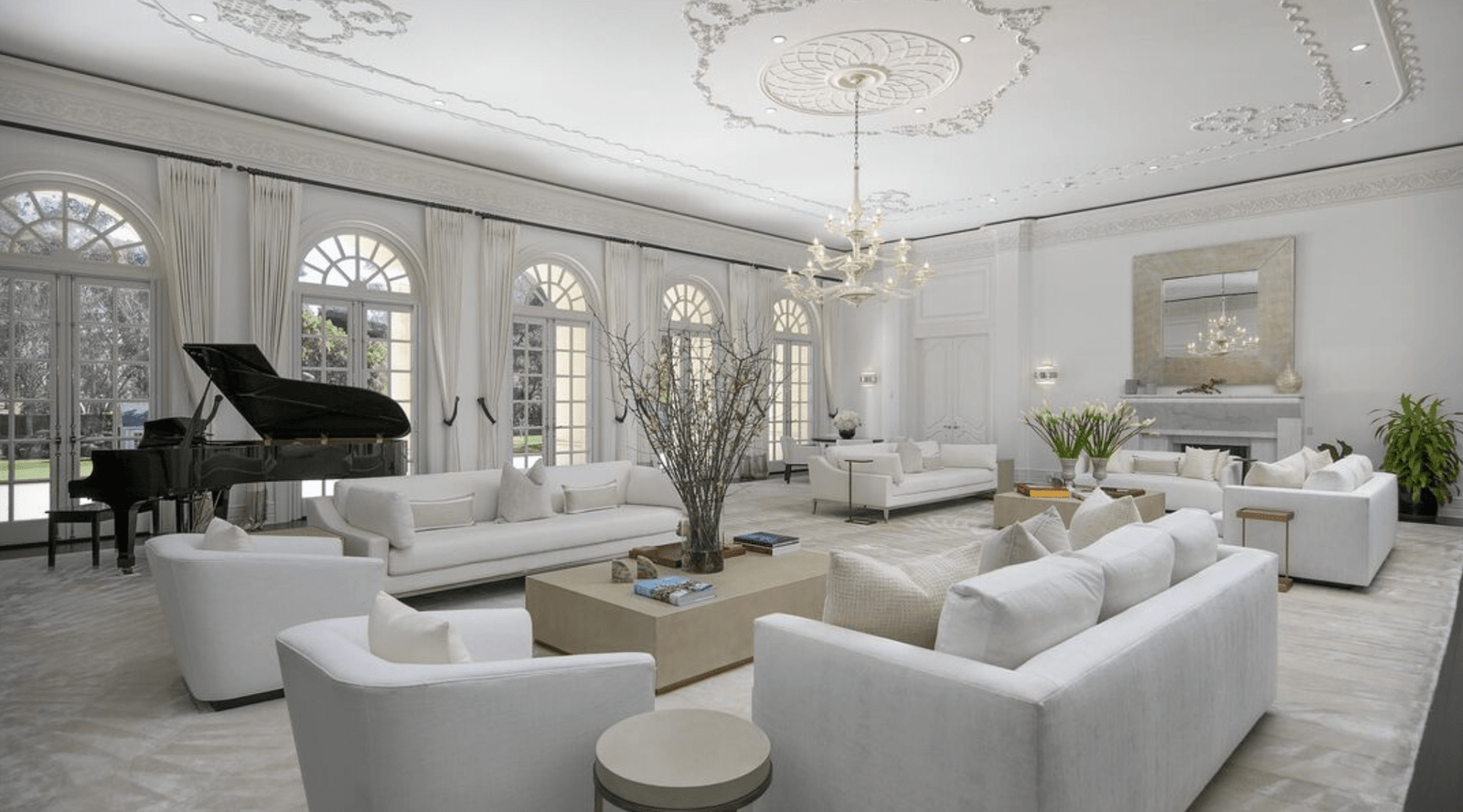 Luxury real estate - Private Mansion - Private Castle - Los Angeles Billionaire's Row in Bel Air - Holmby Hills - Los Angeles Golden Triangle - California