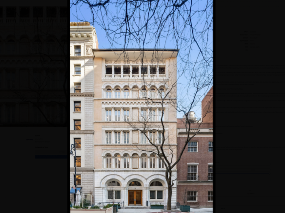 New York Luxury Real Estate Townhouse Mansion Manhattan Upper East Side for sale