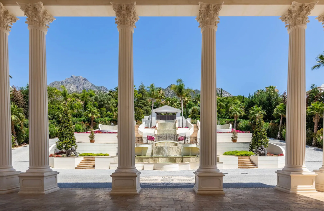 Sea view mansion in Marbella, Sierra Blanca, Costa del Sol, Spain luxury real estate