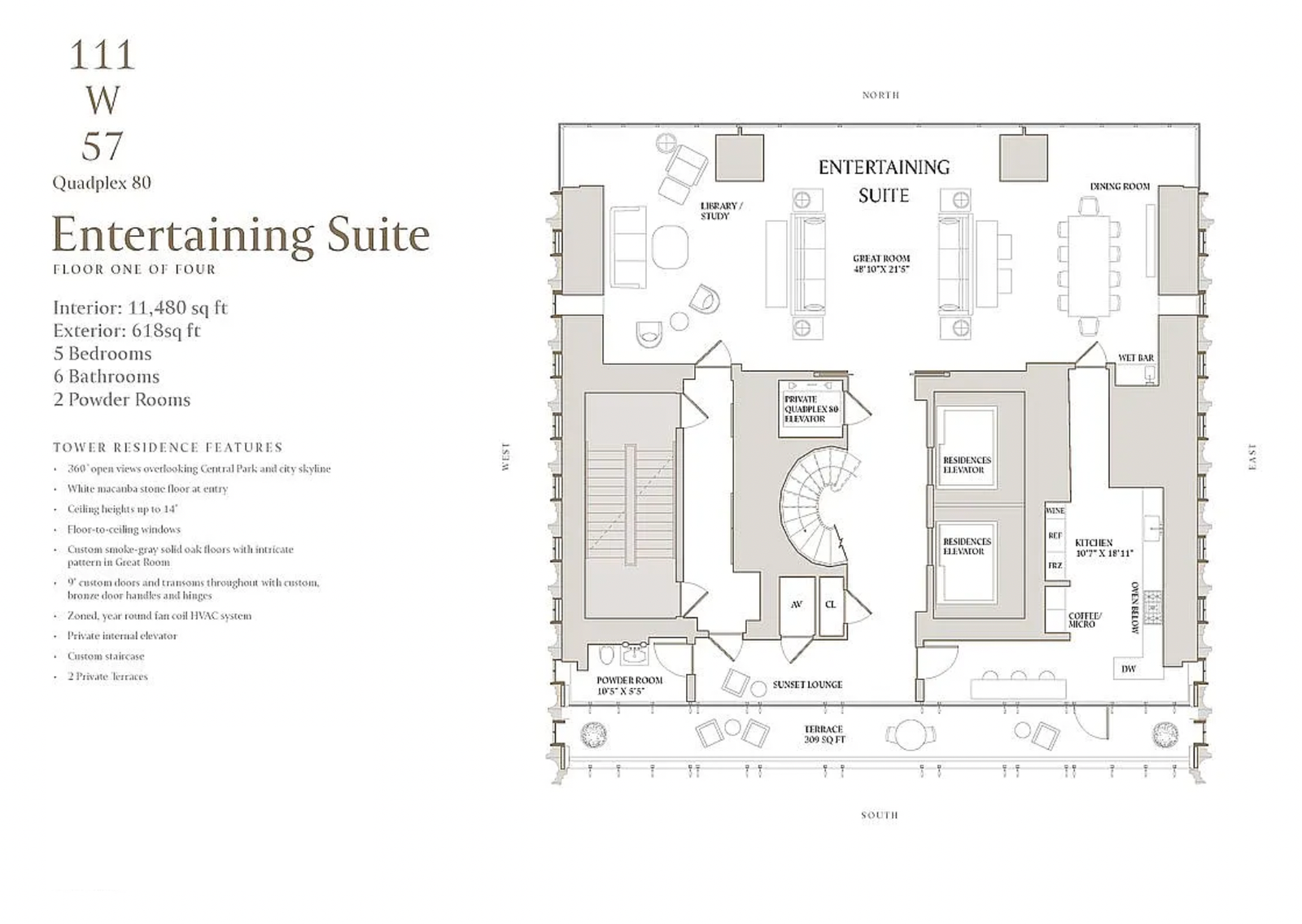 Majestic Quadplex in New York City